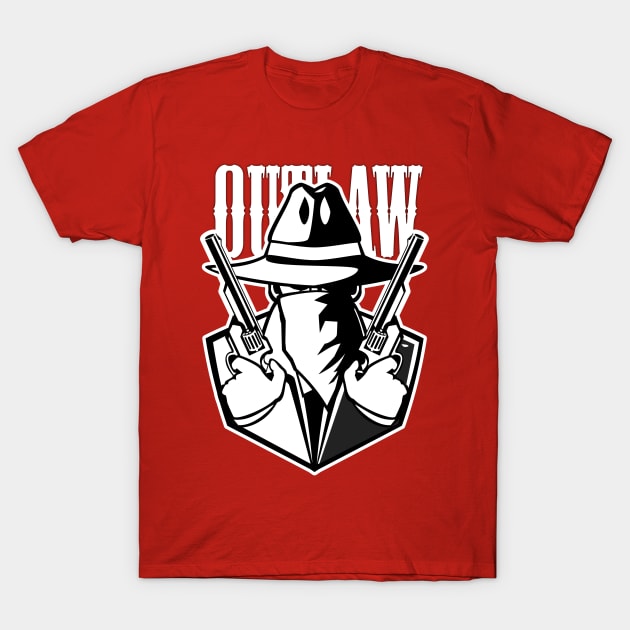 Outlaw: Gunslinger T-Shirt by AlterAspect